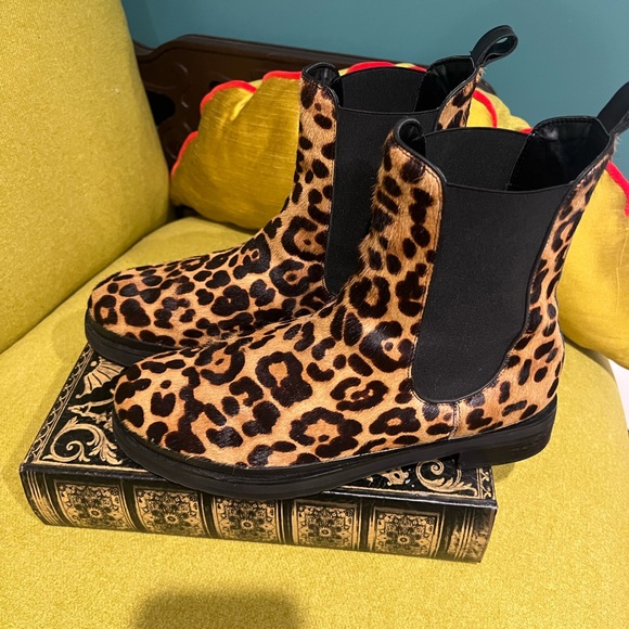 Aerosoles Camila Women's Mid-Calf Boots Leopard - Picture 5 of 9